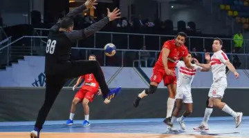 الأهلي يتغلب على سبورتنج ويتأهل لنصف نهائي كأس مصر لكرة اليد